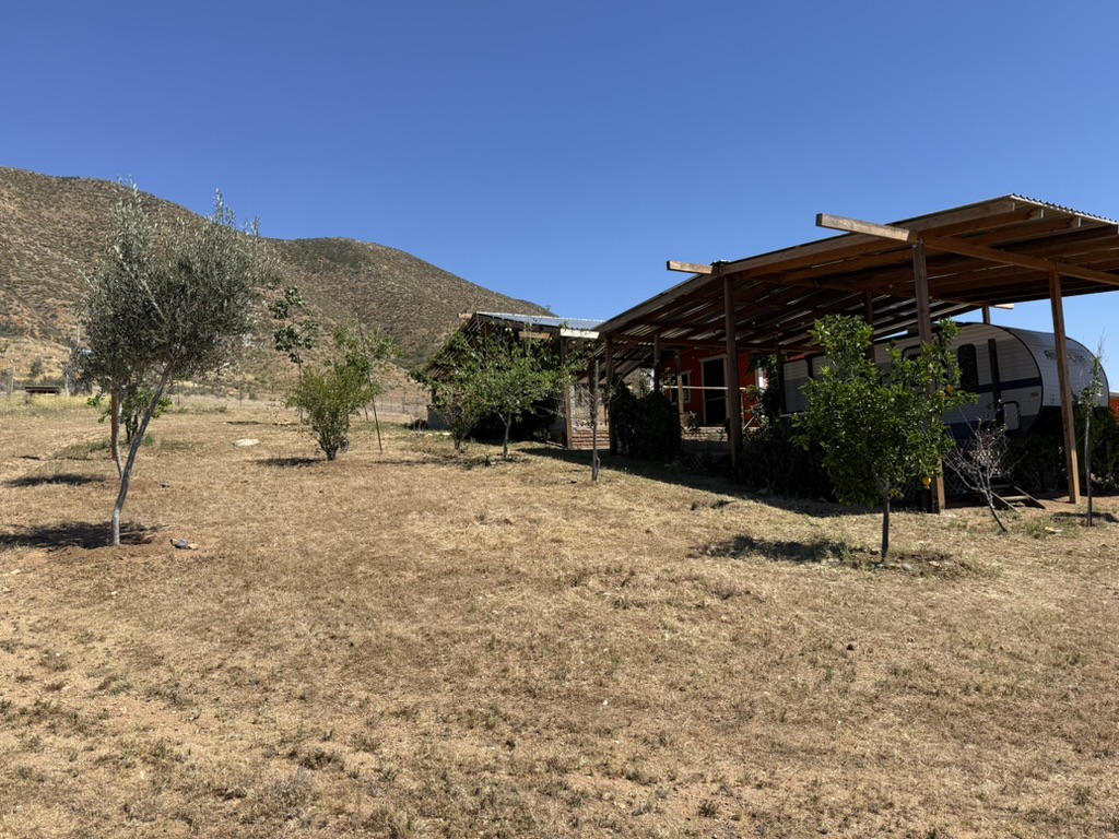 Dry-field campground property